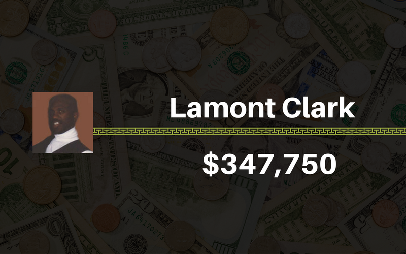 Lamont Clark, $347,750